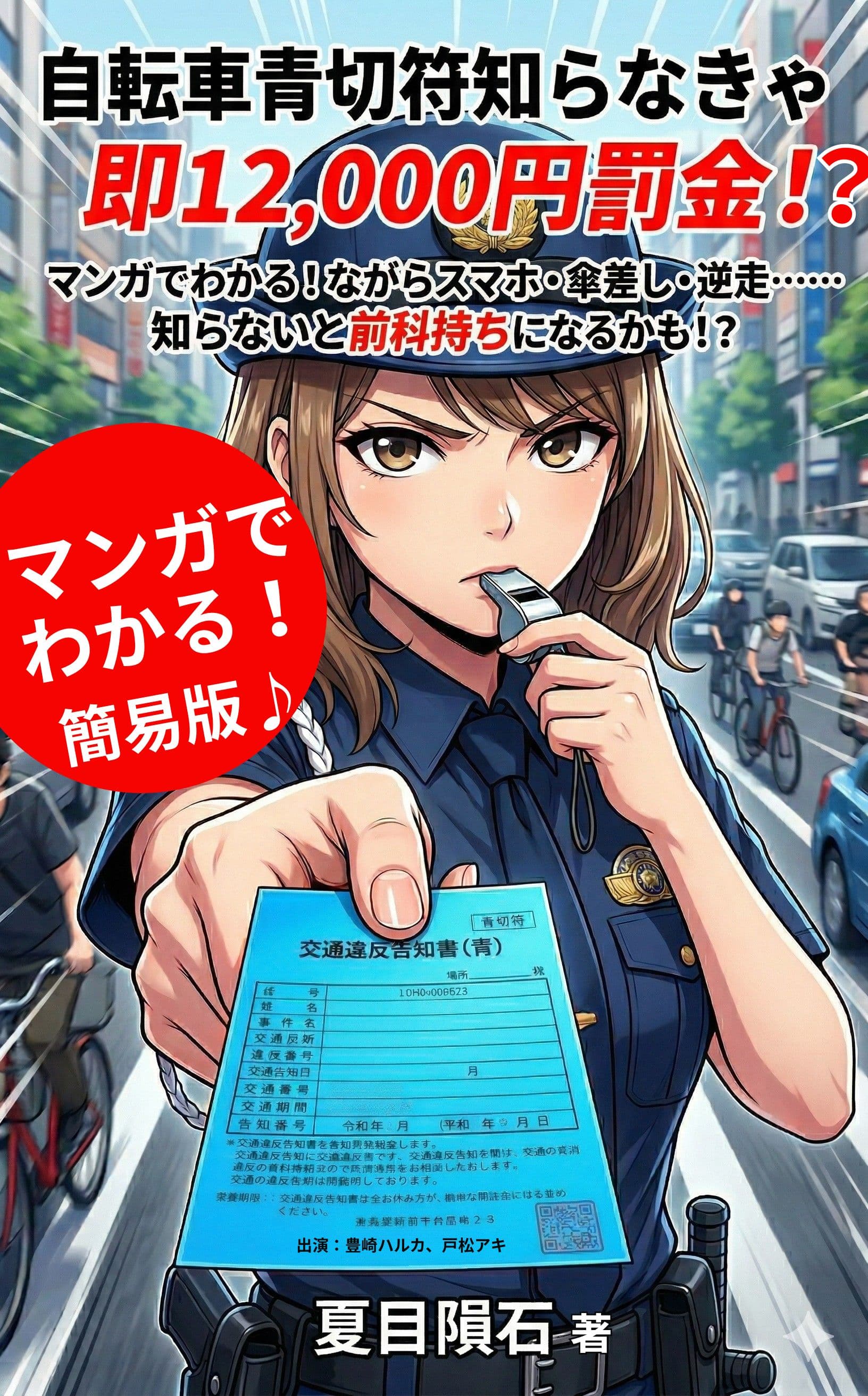 自転車青切符 知らなきゃ即12,000円罰金！？