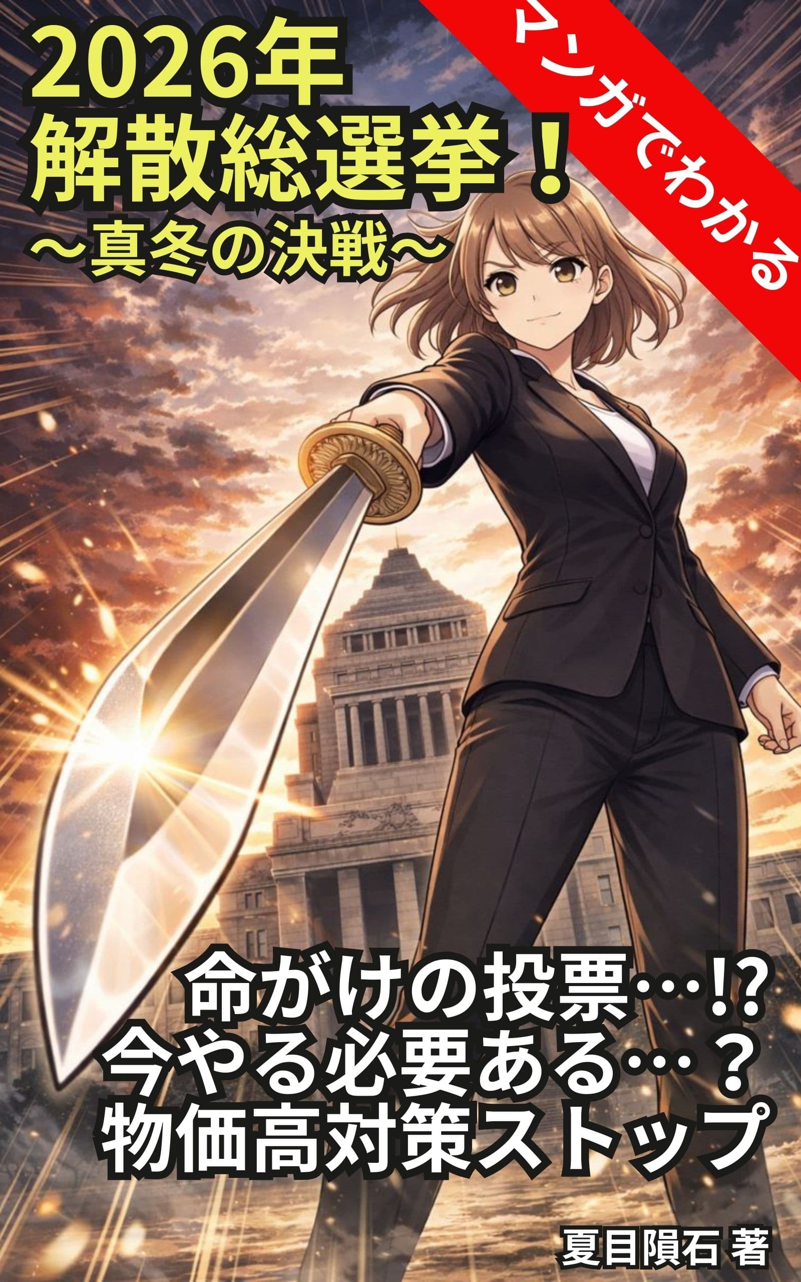 2026年解散総選挙！マンガで分かる真冬の決戦！